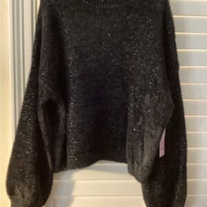 Wild Fable Shimmering Black Turtleneck Sweater XXL NWT
